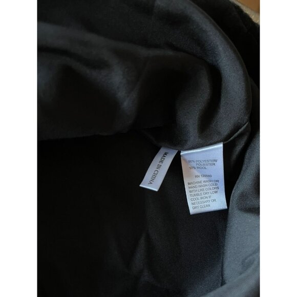 EUC Amanda + Chelsea Women's Colorblock Wool Blend Mini Skirt - Picture 5 of 5